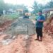 Jalan penghubung Lima Desa di Kecamatan Barumun Barat diperbaiki para Kades