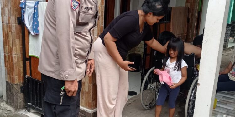 Beri Edukasi Pencegahan Stunting, Bhabinkamtibmas Polsek Gunungguruh Sambangi Warga Binaan