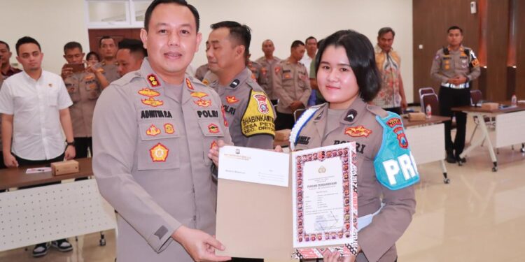 Bripda Mirabell Polwan Polres Gresik Dengan Segudang Prestasi