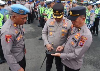 Apel Jam Pimpinan Kapolres Kotim Berikan Beberapa Penekanan