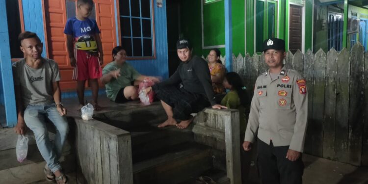 Cegah Tindak Pidana Personel Polsek Mentaya Hulu Laksanakan Patroli KRYD