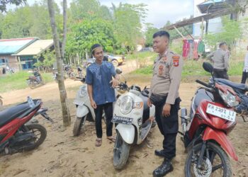 Ciptakan Rasa Aman dan Nyaman, Polsek Mentaya Hulu Laksanakan Patroli Dialogis