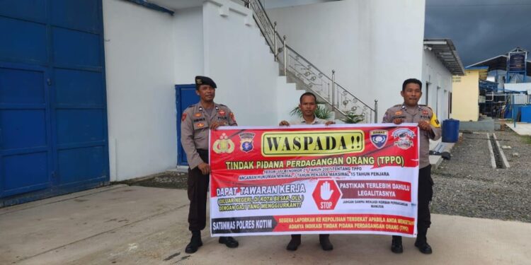 Babinkamtibmas Polsek Jaya Karya Sosialisasikan TPPO Kepada Masyarakat 
