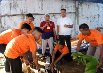 Rutan Kelas I Tanjungpinang Qurban 3 Ekor Sapi 2 Ekor Kambing