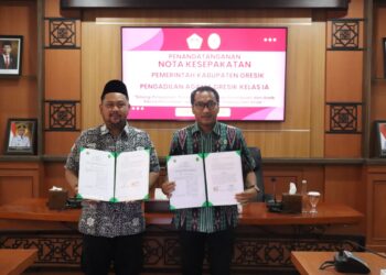 Bupati Fandi Akhmad Yani Jalin Kerja Sama Dengan Pengadilan Agama Gresik Terkait Perempuan Dan Anak