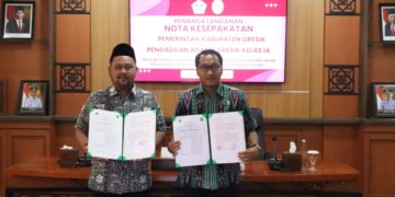 Bupati Fandi Akhmad Yani Jalin Kerja Sama Dengan Pengadilan Agama Gresik Terkait Perempuan Dan Anak
