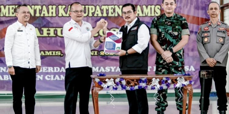 Indeks Desa Membangun Yang Terus Meningkat, Pj. Bupati Ciamis : Menuju Kemandirian Desa Secara Menyeluruh Harapkan Keterlibatan Semua Pihak