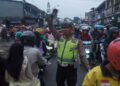 Bhabinkamtibmas Jayaraksa Dukung, Motivasi dam Monitoring giat Posyandu Cempaka menuju Indonesia Sehat