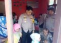 Langkah Pencegahan Stunting, Kapolsek Sukalarang Monitoring Pemeriksaan Kesehatan di Posyandu