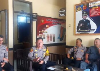 Kapolsek Cikole Pimpin Anev Mingguan