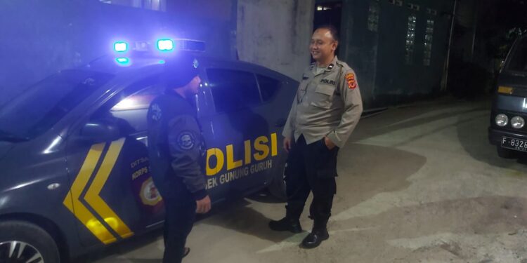Antisipasi Gukamtibmas pada malam hari, Polsek Gunungguruh tingkatkan Patroli dimalam hari