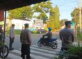 Gatur Pagi Hari Polsek Citamiang Sebagai Bentuk Pelayanan Kepada Masyarakat