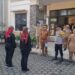 Latihan Anggota Linmas dalam Rangka Lomba LKBB Tk HUT Bhayangkara Ke-78