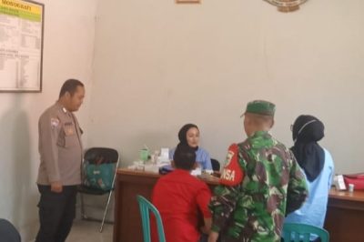 Sinergitas TNI-POLRI Bhabinkamtibmas dan Babinsa Prianganjaya Sambang Warga Binaan