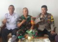 Sinegritas TNI-Polri Sambang Staf Kelurahan Baros dalam meningkatkan Harkamtibmas