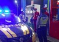 Anggota Patroli Polsek Sukalarang Melaksanakan Patroli Malam Sambangi SPBU