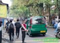 Gatur Pagi Hari Polsek Citamiang Sebagai Bentuk Pelayanan Kepada Masyarakat