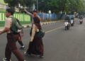 Berikan Pelayanan Prima Di Pagi Hari, Polsek Cikole Laksanakan Gatur Pagi