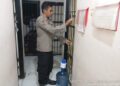 Pastikan Aman Terkendali, KSPK Polsek Sukalarang Cek dan Kontrol Tahanan