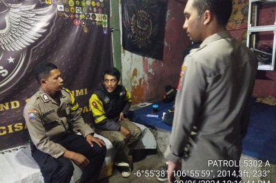 Antisipasi Terjadinya Gangguan Kamtibmas Kapolsek Citamiang Gelar Patroli KRYD