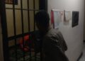 Pastikan Aman Terkendali, KSPK Polsek Sukalarang Cek dan Kontrol Tahanan