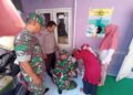 Bhabinkamtibmas Monitoring Program Intervensi Stunting di Wilayah Hukum Polsek Kebonpedes