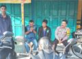 Sambangi Ojeg Pangkalan, Polsek Lembursitu Beri Himbauan Kamtibmas