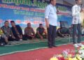 Ciptakan Kenyamanan, Bhabinkamtibmas dan Babinsa Kompak Hadiri Pelepasan Siswa