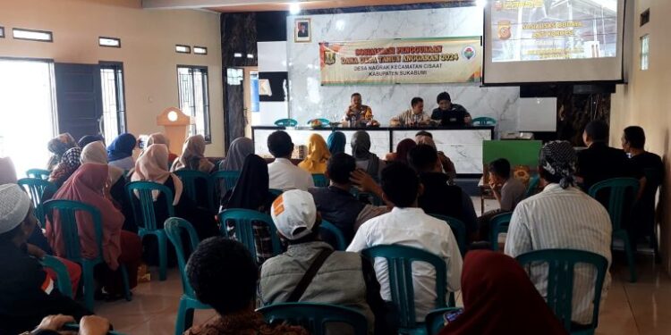 Ngariung Sareng Kapolsek, Polsek Cisaat Gelar Tatap muka Tokoh Agama dan Tokoh Masyrakat