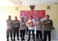 Ceramah kamtibmas. Siswa SIP 53 Gol 1 edukasi masyarakat Jayamekar