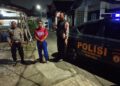 Pantau Situasi Wilayah, Polsek Cikole Laksanakan Giat Patroli Dialogis Dimalam Hari