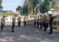 Apel Pagi dan Pengecekan Kelengkapan Personil Sebagai Bentuk Kedisiplinan dan Kesiapsiagaan Polsek Kadudampit