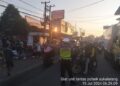 Strong Point, Unit Lantas Polsek Sukalarang Gatur Lalu Lintas Pagi Demi Kelancaran Jalan Pasca Masuk Karyawan