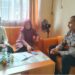 Sambang Kamtibmas, Bhabinkamtibmas Jayaraksa  polsek baros ajak Staf Kelurahan Jayaraksa tingkatkan Kenyamanan dan keamanan