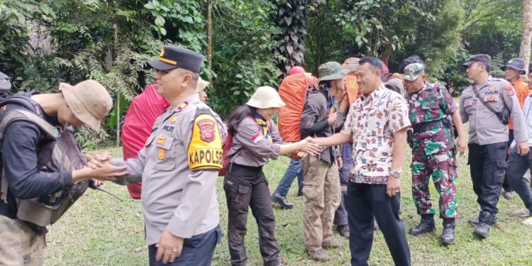 Hadiri Pelantikan Pecinta Alam Paksi Extrass, Ini Kata Kepala BNNK Sukabumi