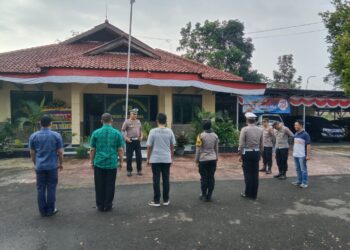 Polsek Warudoyong Gelar Apel Pagi Sebagai Bentuk Kedisiplinan