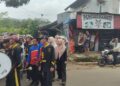 Bhabinkamtibmas Polsek Cireunghas Laksanakan Pengamanan Rangkaian Acara Perpisahan dan Kenaikan Kelas