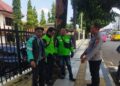 Unit Samapta Polsek Cikole Laksanakan Giat Patroli Dialogis Dengan Ojol