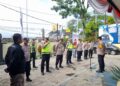 Kapolsek Sukalarang  Sampaikan Arahan Kepada Anggota Saat Apel Pagi