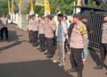 Polsek Citamiang Gelar Apel Pagi Sebagai Bentuk Kedisiplinan.