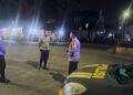 Polsek Citamiang Tingkatkan Patroli Strong Point Antisipasi Gangguan Kamtibmas Di Malam Hari