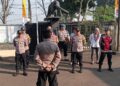 Polsek Citamiang Gelar Apel Pagi Sebagai Bentuk Kedisiplinan.