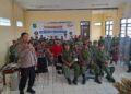 Kapolsek Citamiang Berikan Materi Saat Kegiatan Bimtek Optimalisasi Peran Satuan Perlindungan Masyarakat dalam Pilkada 2024 Di Kelurahan Nanggeleng.