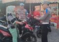 Ops. Patuh Lodaya 2024. Polsek baros laksanakan Dikmas lantas Kepada ojeg pangkalan