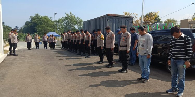 Kegiatan Pengamanan Audiensi DPC GRIB Jaya Sukabumi ke Kantor ATR BPN Kab.Sukabumi
