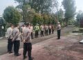 Polsek Warudoyong Gelar Apel Pagi Sebagai Bentuk Kedisiplinan.
