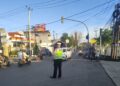 Wujudkan Kamtibcarlantas long weekend, Polsek Baros efektifkan personil laksanakan Gatur pagi