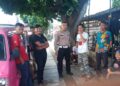 Panit Lantas Polsek Cikole Laksanakan Sambang Dengan Supir Angkot