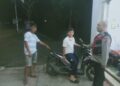 Patroli Samapta Polsek Cibeureum patroli dialogis sambangi Warga Malam Hari Sampai Pesan Kamtibmas