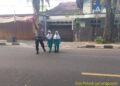 Polsek Gunungpuyuh rutin laksanakan Gatur Pagi, Agar Terciptanya Kamseltibcar Lantas dipagi hari diwilayah hukum Polsek Gunungpuyuh